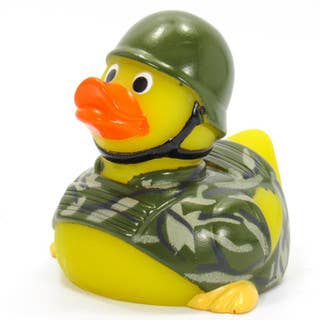 Army Camouflage Rubber Duck 