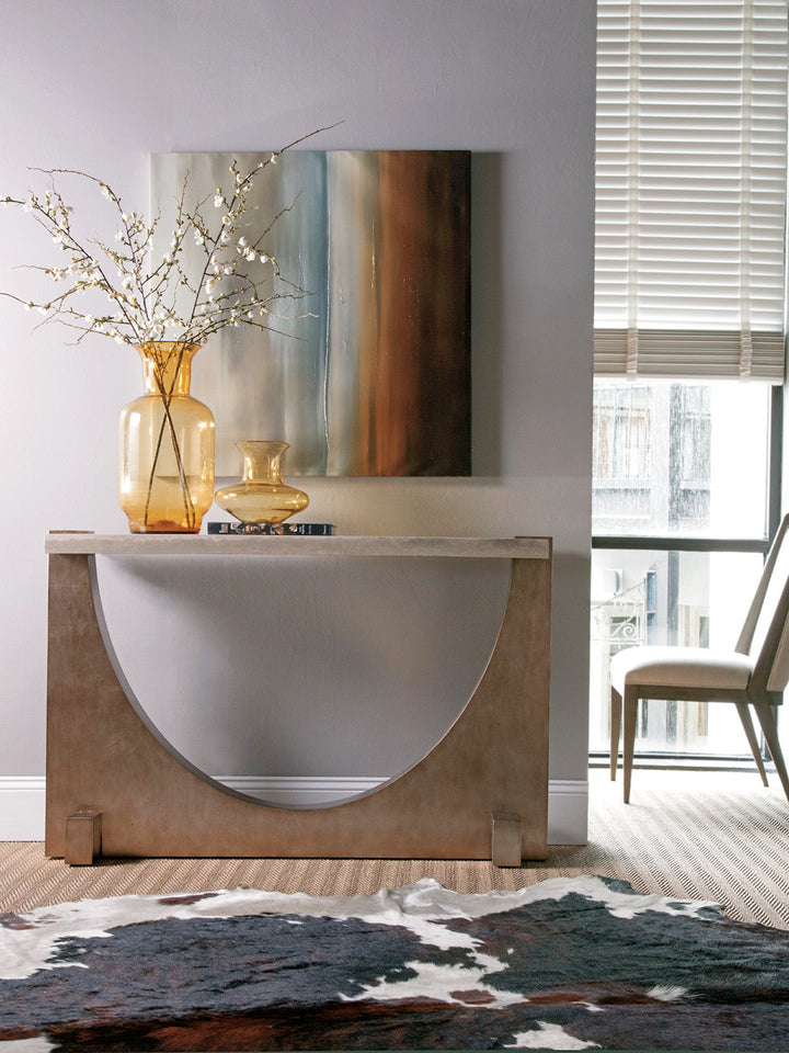 Signature Designs - Impresario Console Table - Dark Brown