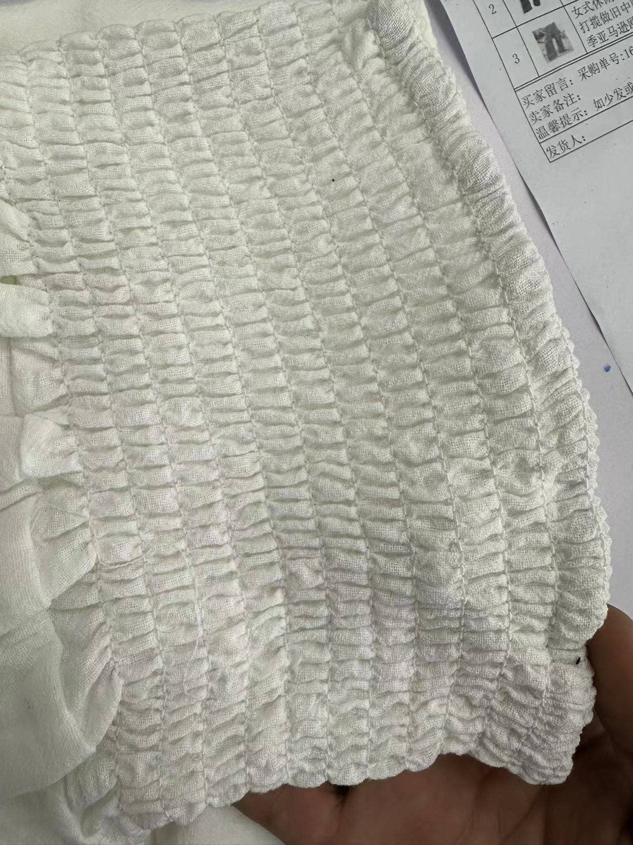 Women's slacks casual wide-legged pants wrap spring trousers: Brown / XL