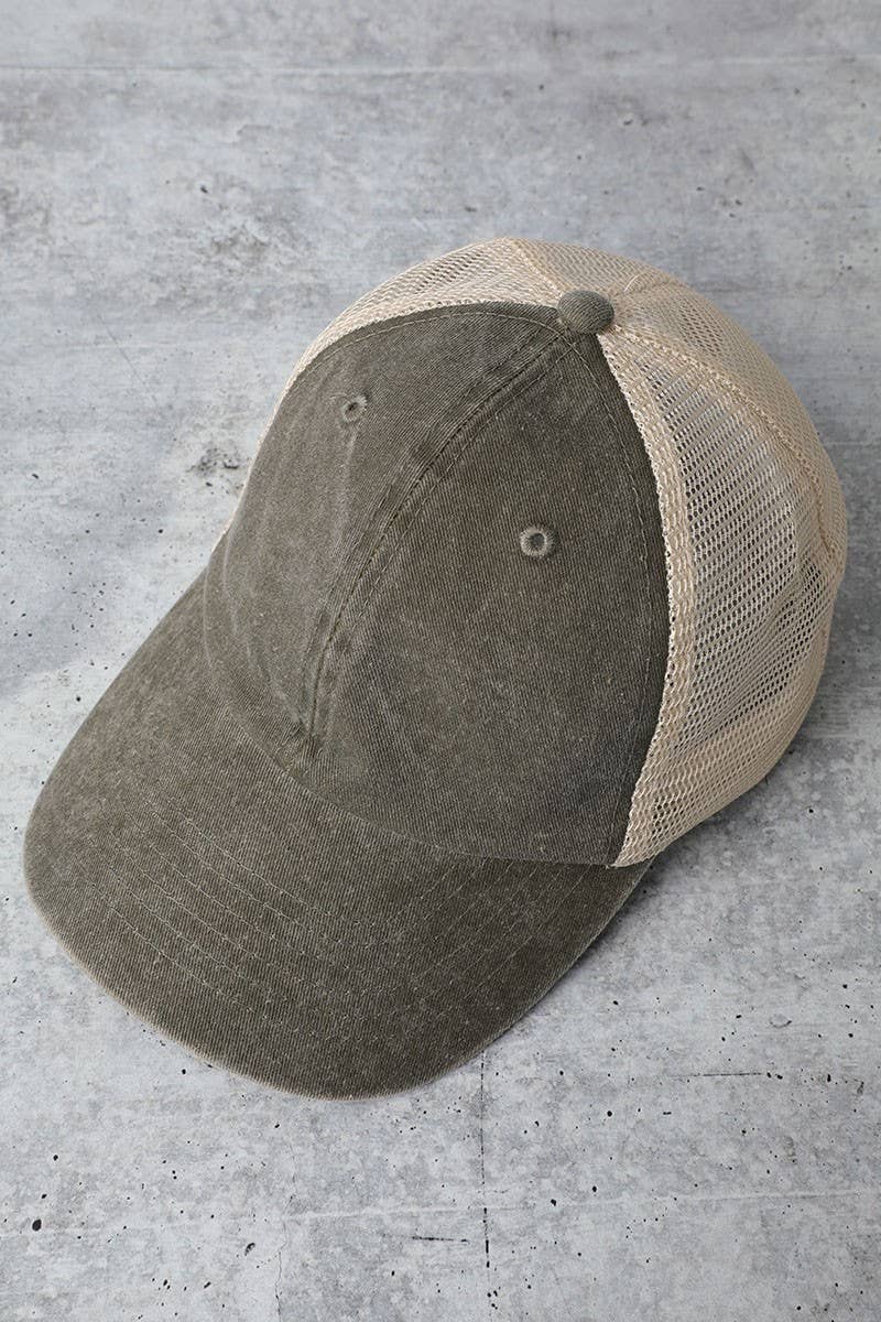 Trucker Mesh Back Baseball Cap