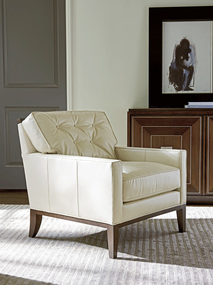 Macarthur Park - Fernhill Leather Lounge Chair - Light Brown