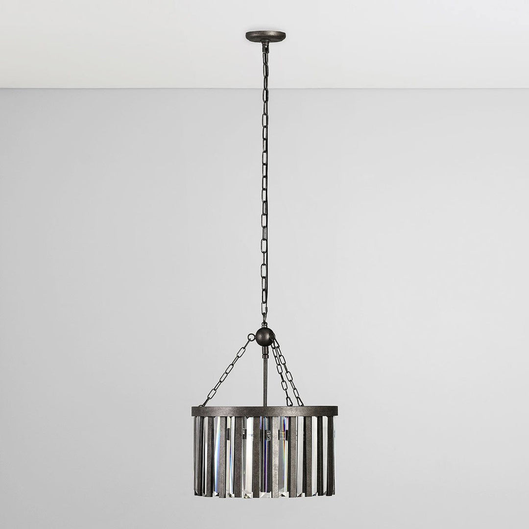 Olympia - Chandelier - Pewter