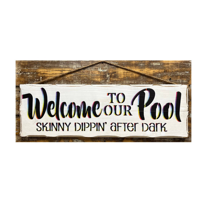 Welcome To Our Pool: Black