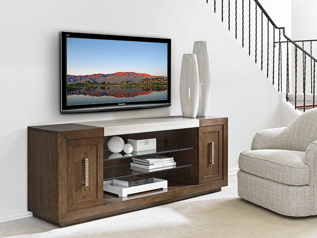 Laurel Canyon - Malibu Vista Media Console - Dark Brown