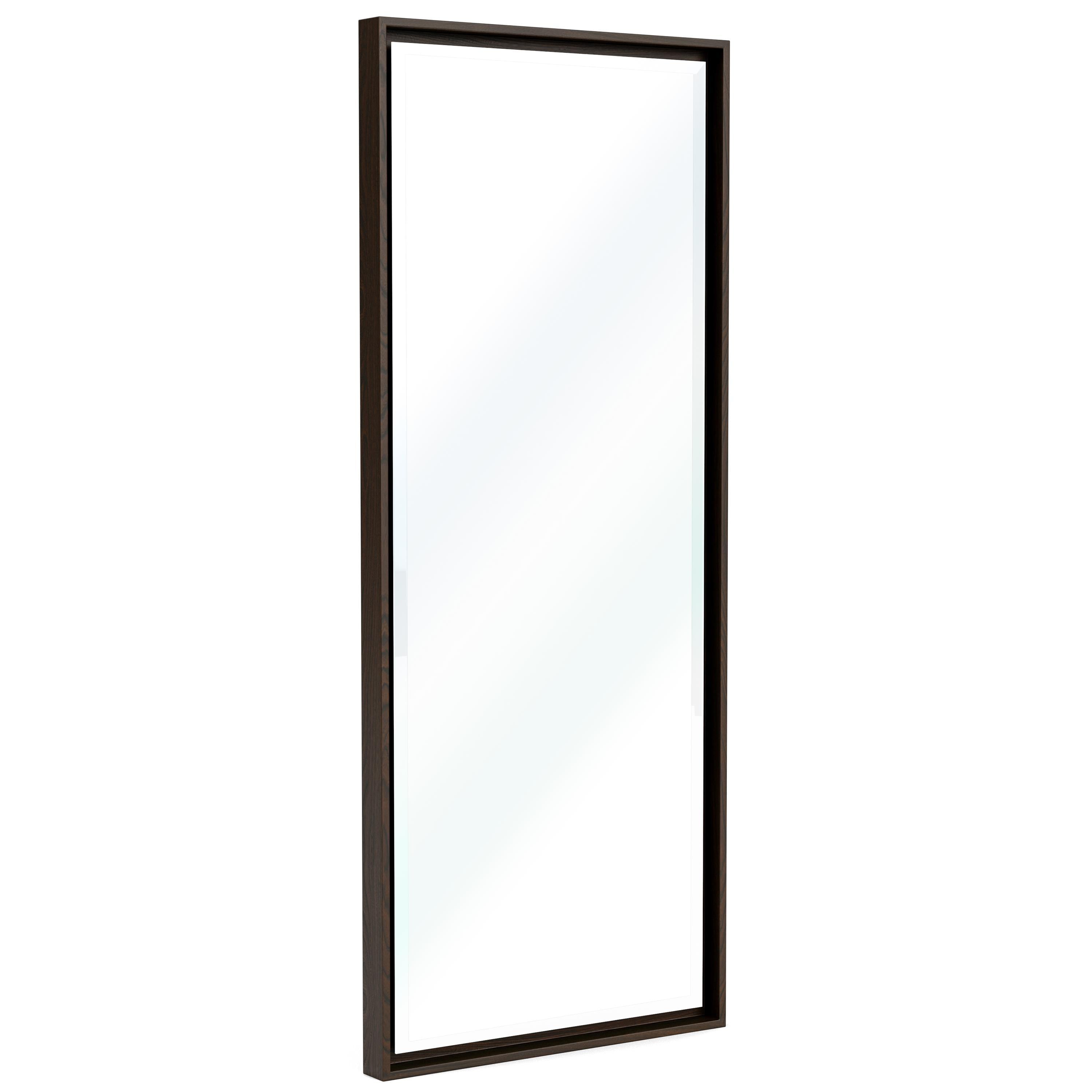 Lydia - Accent Mirror - Dark Brown