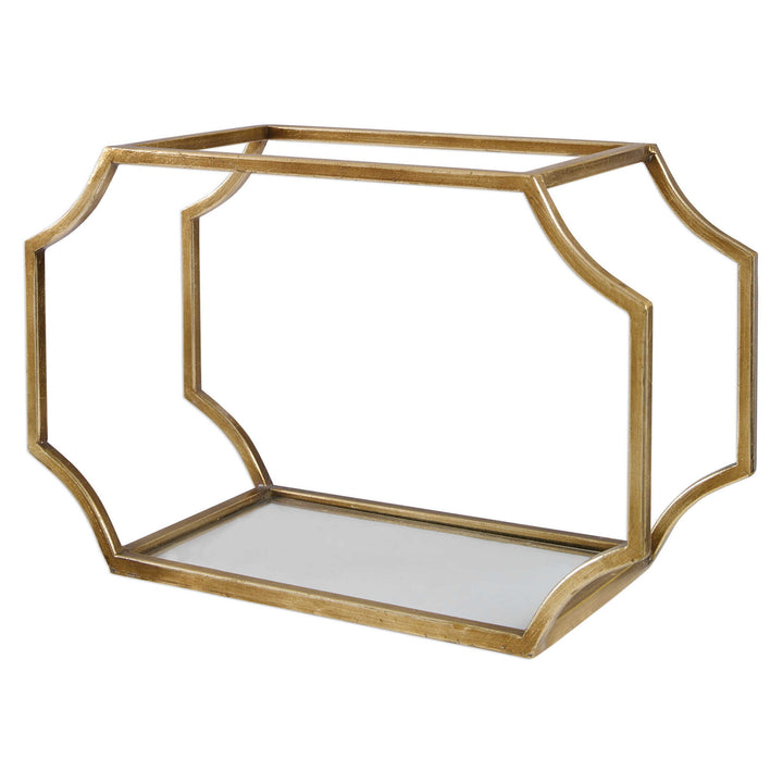 Lindee - Wall Shelves (Set of 3) - Gold