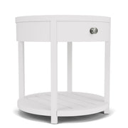 Rosalie - Round End Table - White