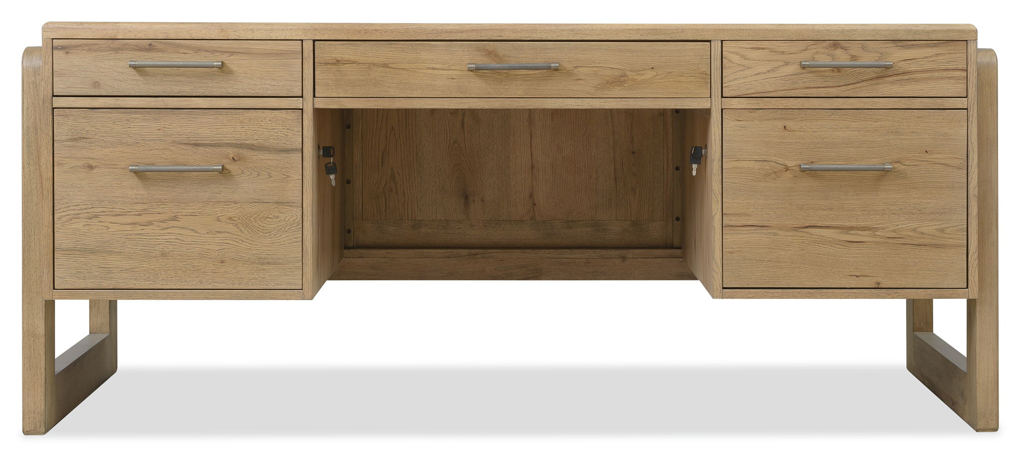 Home Office - Executive Desk - Light Brown