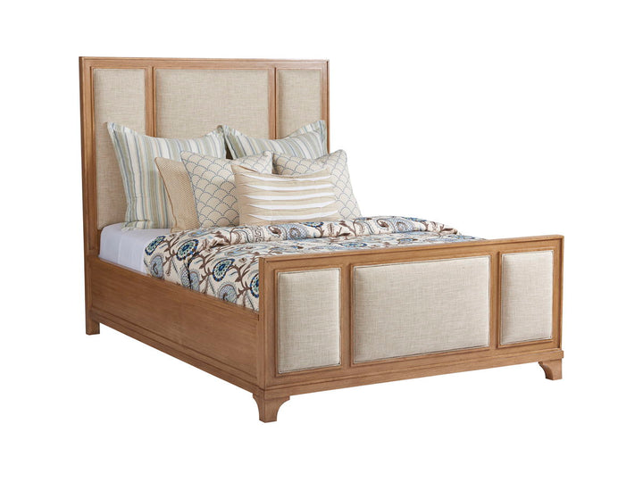 Newport - Crystal Cove Upholstered Panel Bed