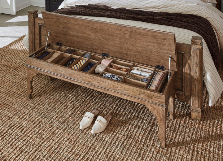 Americana - Bed Bench - Light Brown