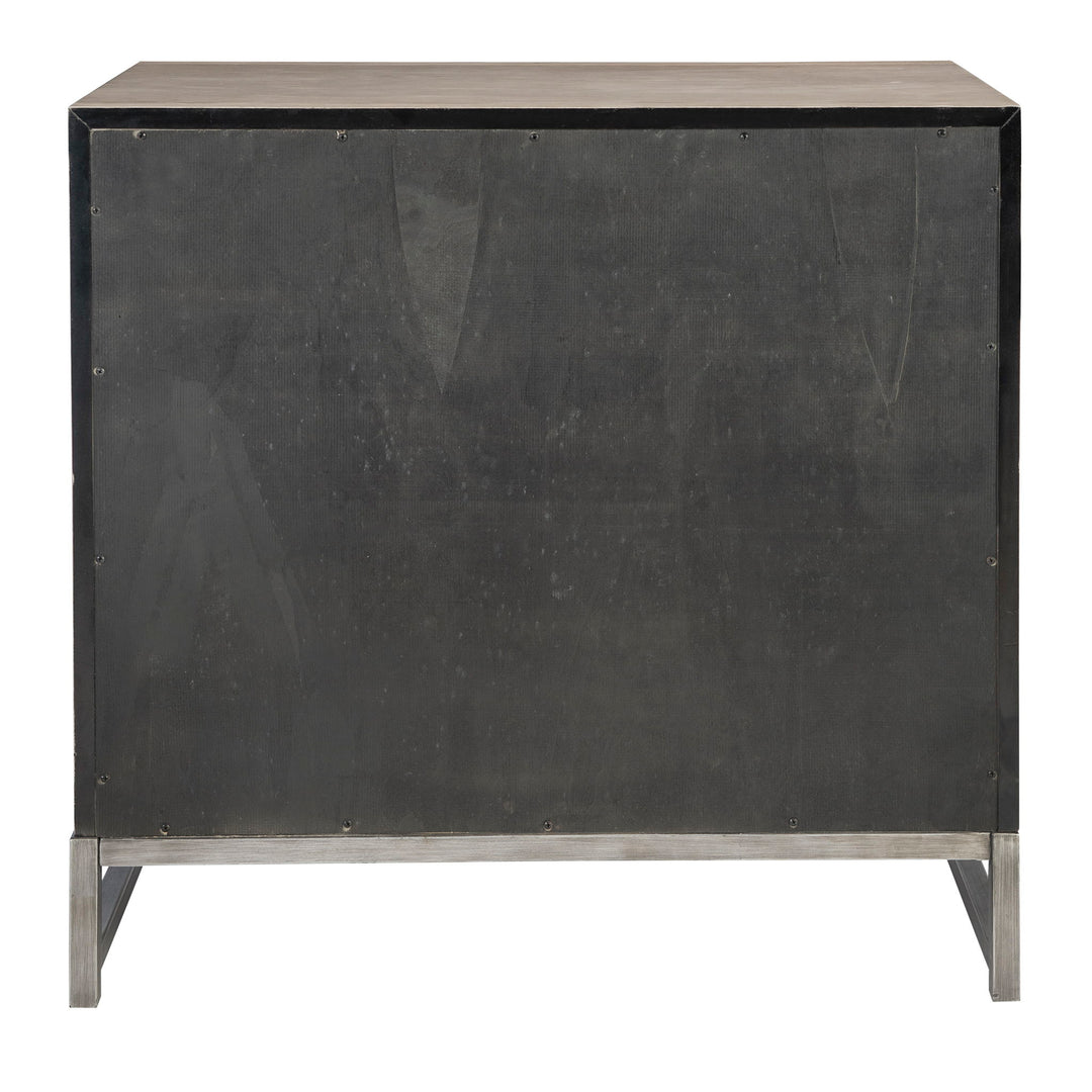 Devya - Accent Chest - Gray Oak
