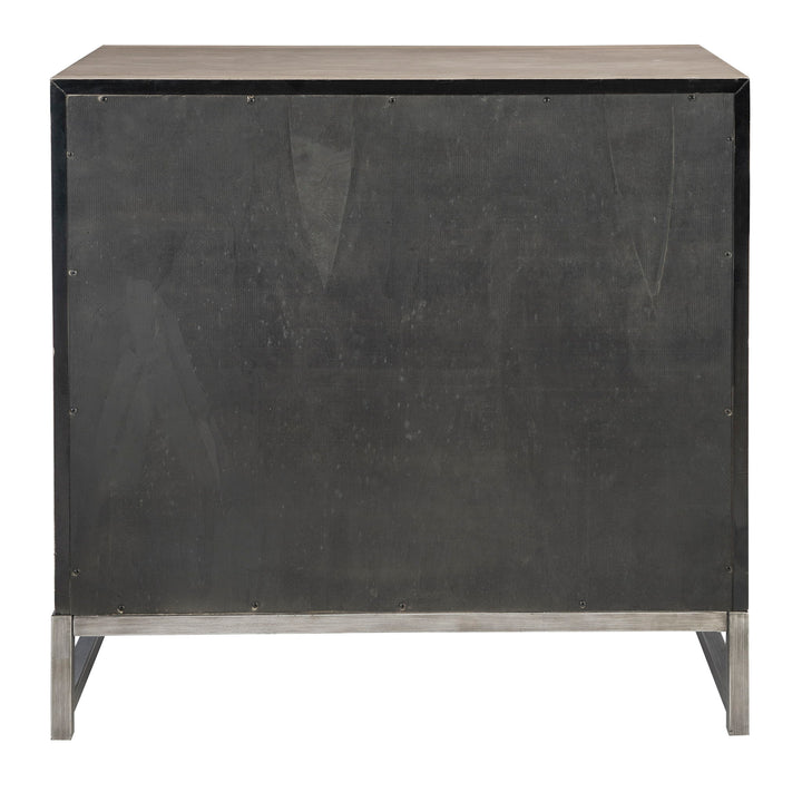 Devya - Accent Chest - Gray Oak