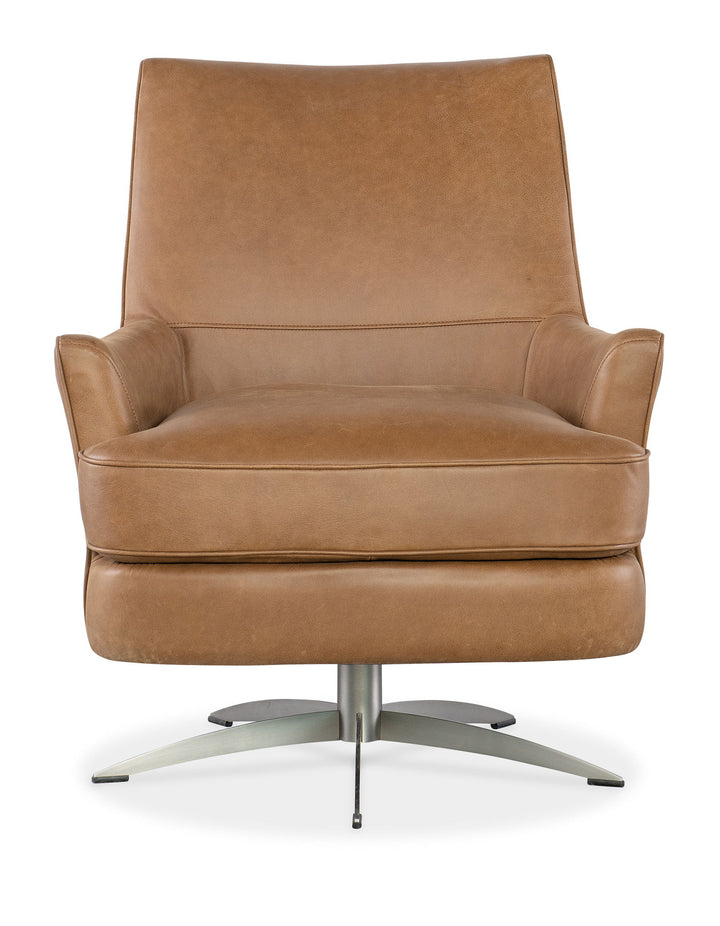 Sheridan - Swivel Chair - Light Brown