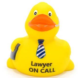 Lawyer Rubber Duck