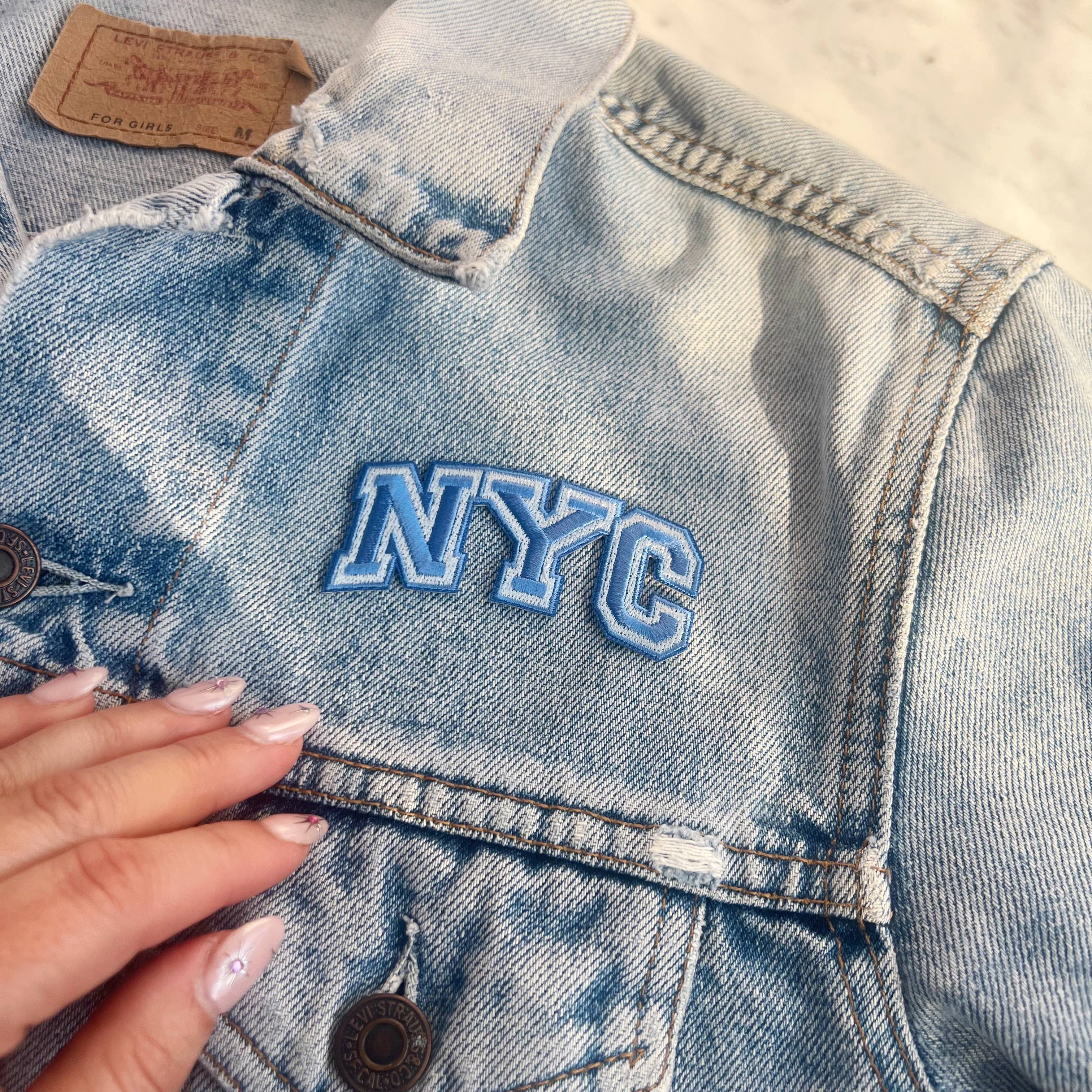 NYC Patch - Pink / Blue