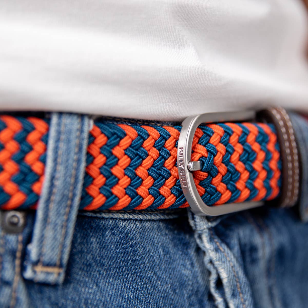 Elastic braided belt - Cambridge