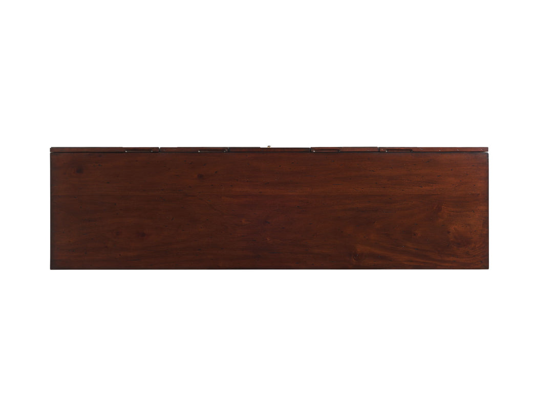 Studio Designs - Criss Cross Media Console - Dark Brown
