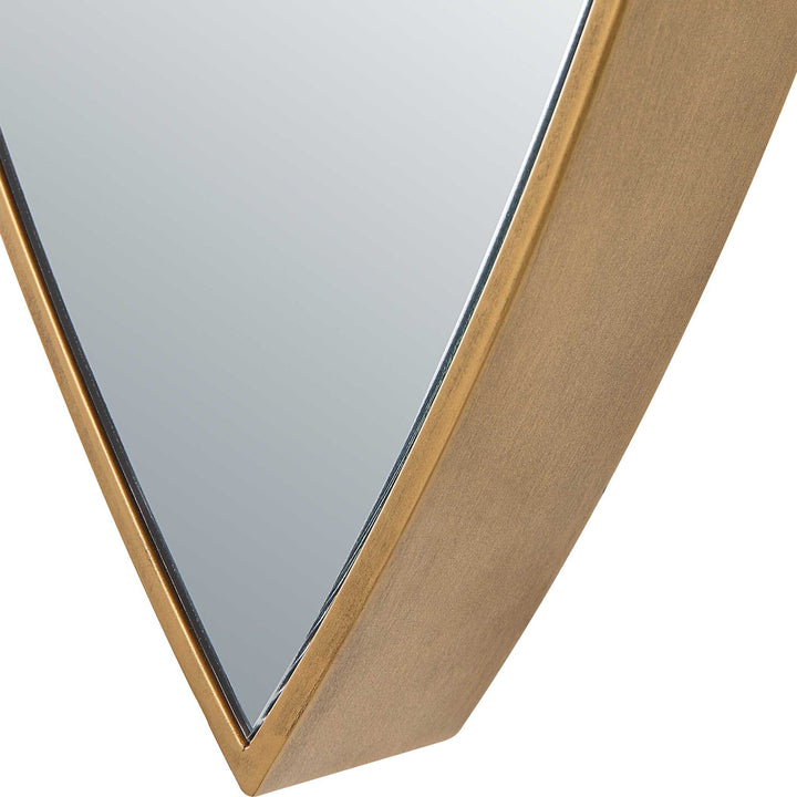 Ellipse - Gold Mirror