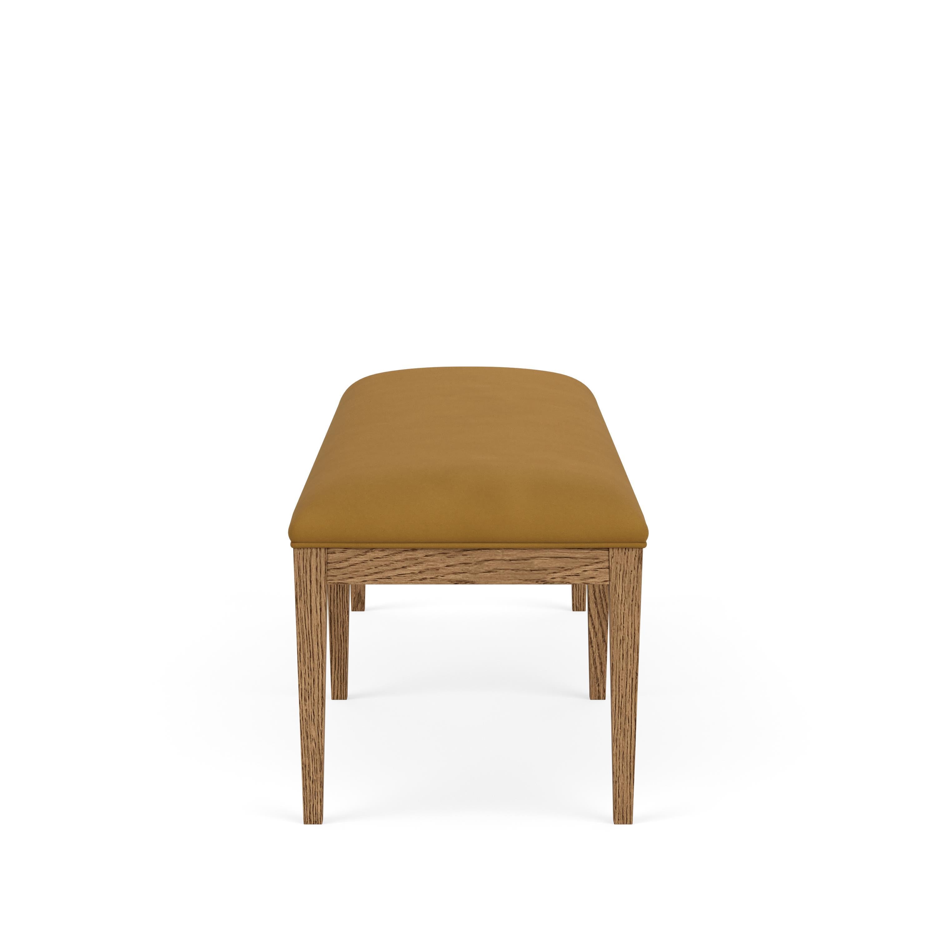 Halbrooke - Upholstered Dining Bench - Light Brown