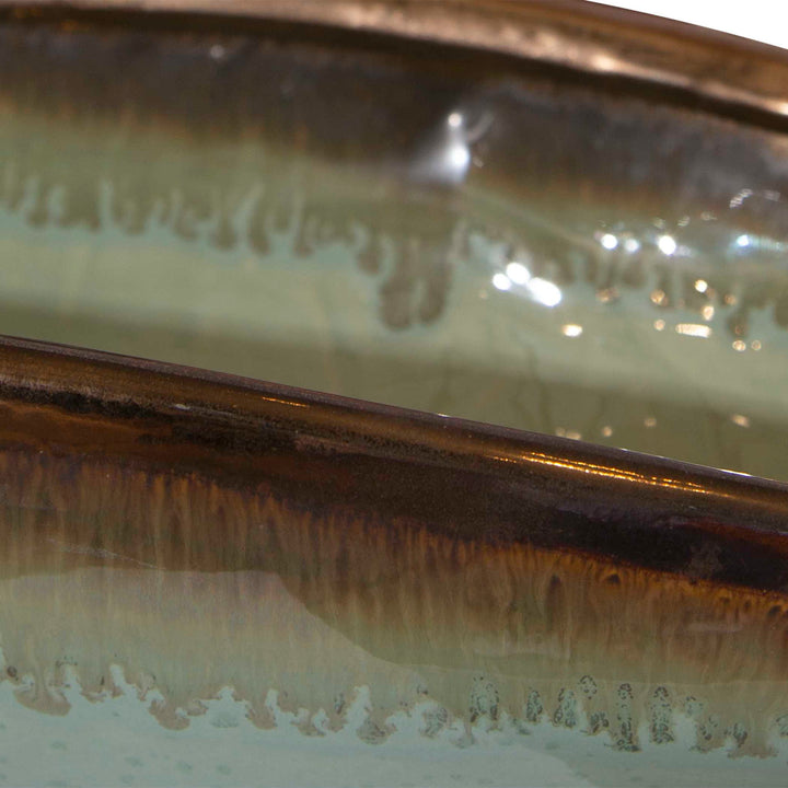 Iroquois - Glaze Bowl - Green