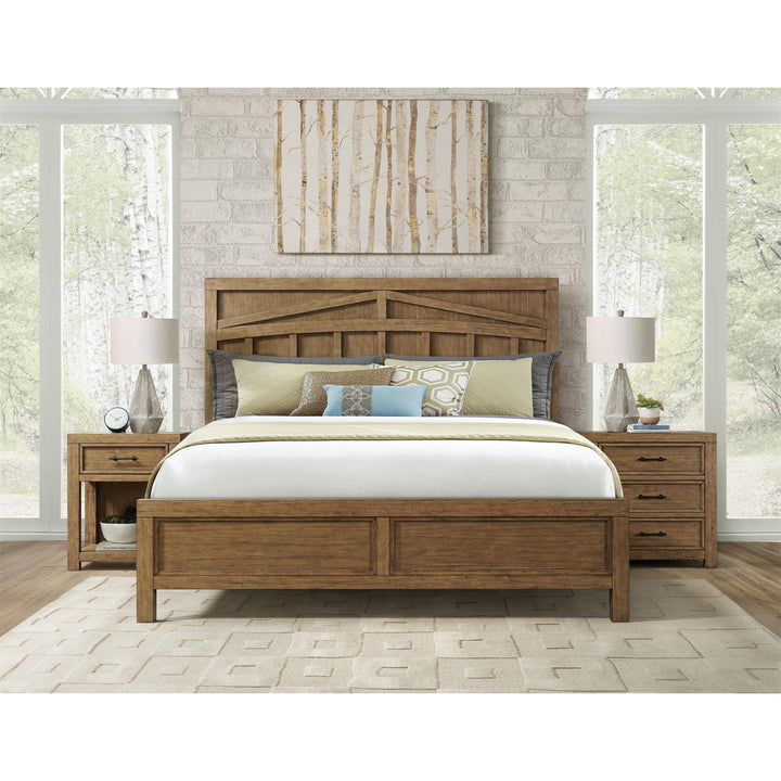 Bozeman - Three Drawer Nightstand - Light Brown