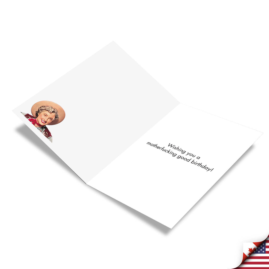 Birthday Card - Cursing Is Good