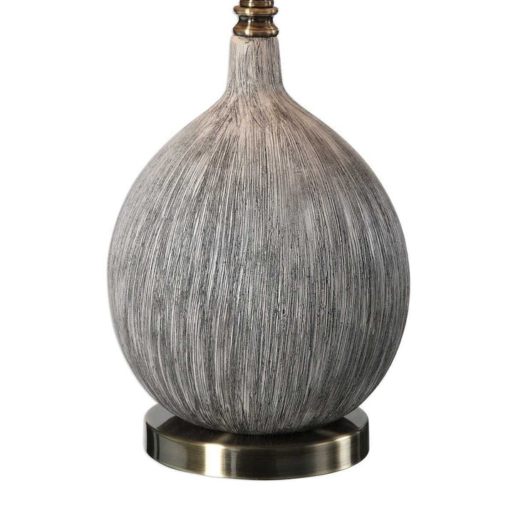 Hedera - Textured Table Lamp - Ivory