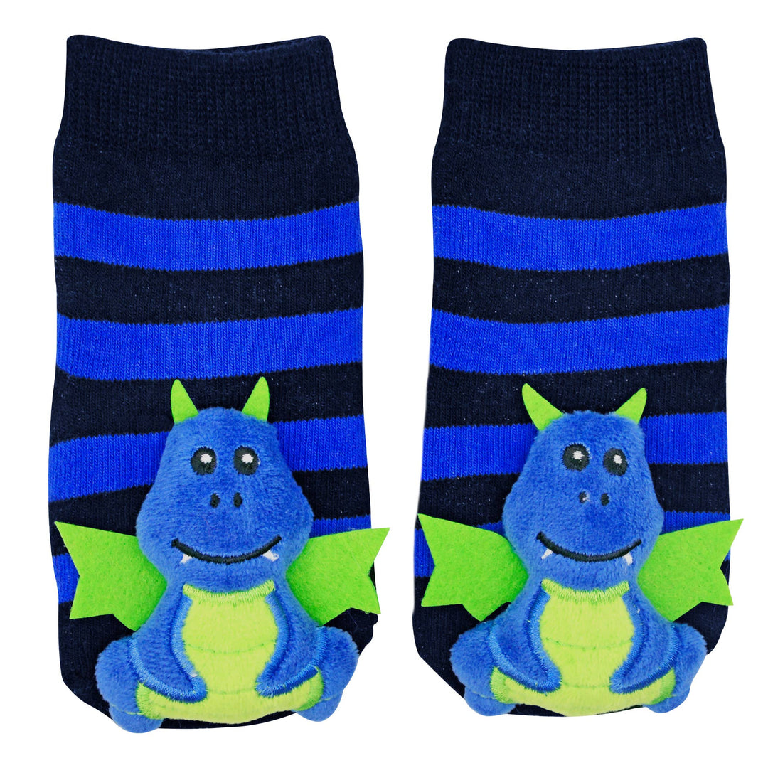 Blue Dragon Halloween - Boogie Toes Rattle Socks: 0 - 1 Y