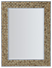 Surfrider - Portrait Mirror - Light Brown