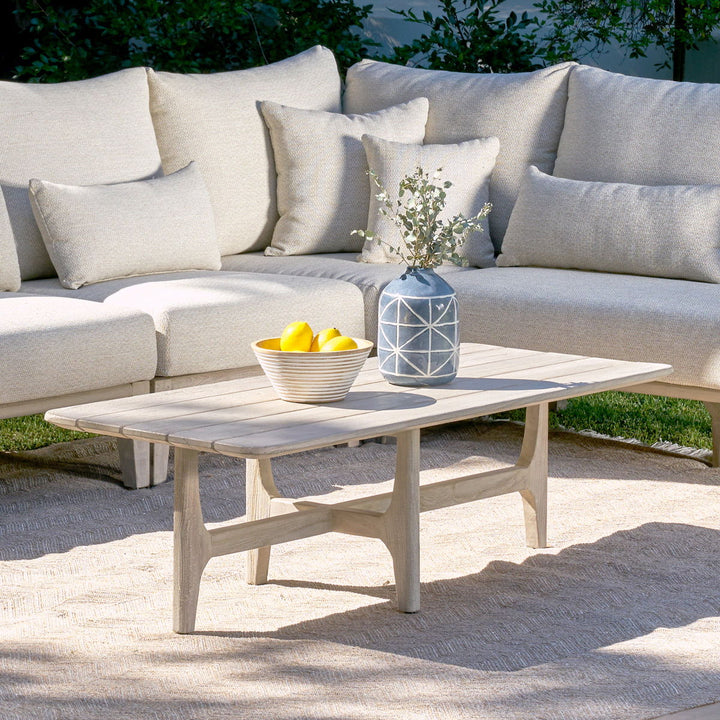 Dawn - Outdoor Coffee Table - Gray