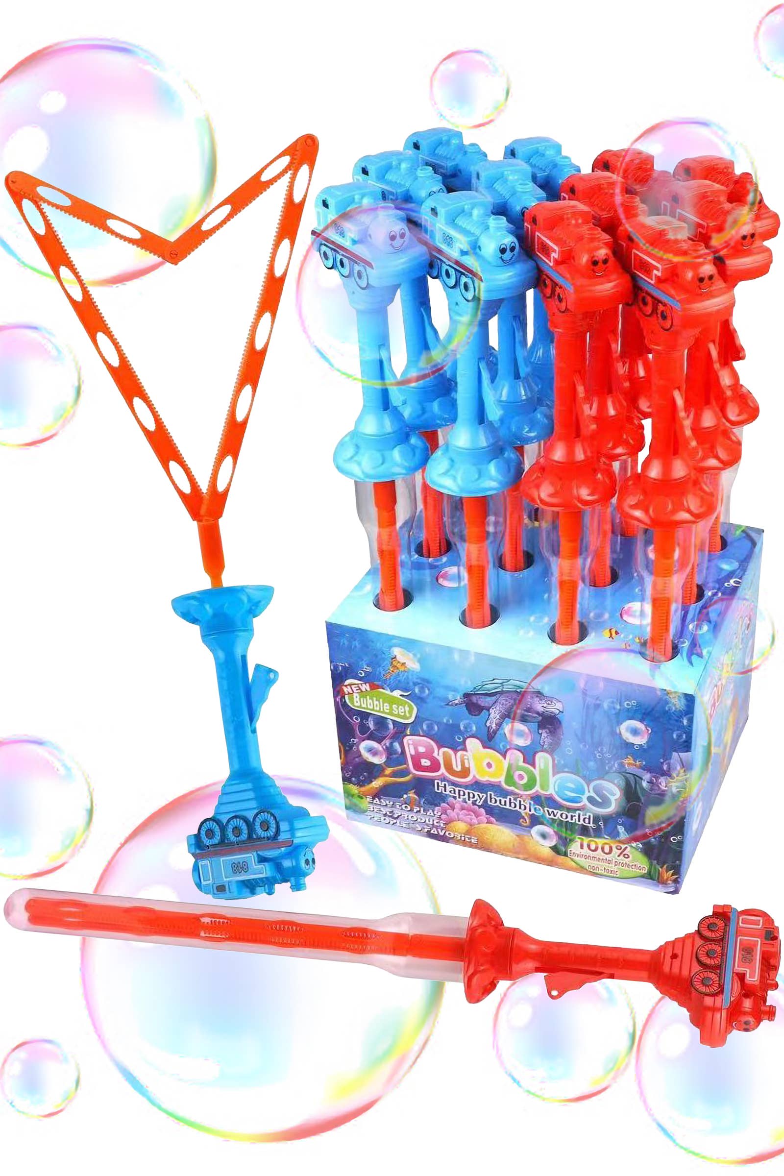 Jumbo Train Stick Sword Bubble Wand - 20 Inch