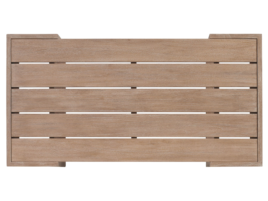 Stillwater Cove - Rectangular Cocktail Table - Dark Brown