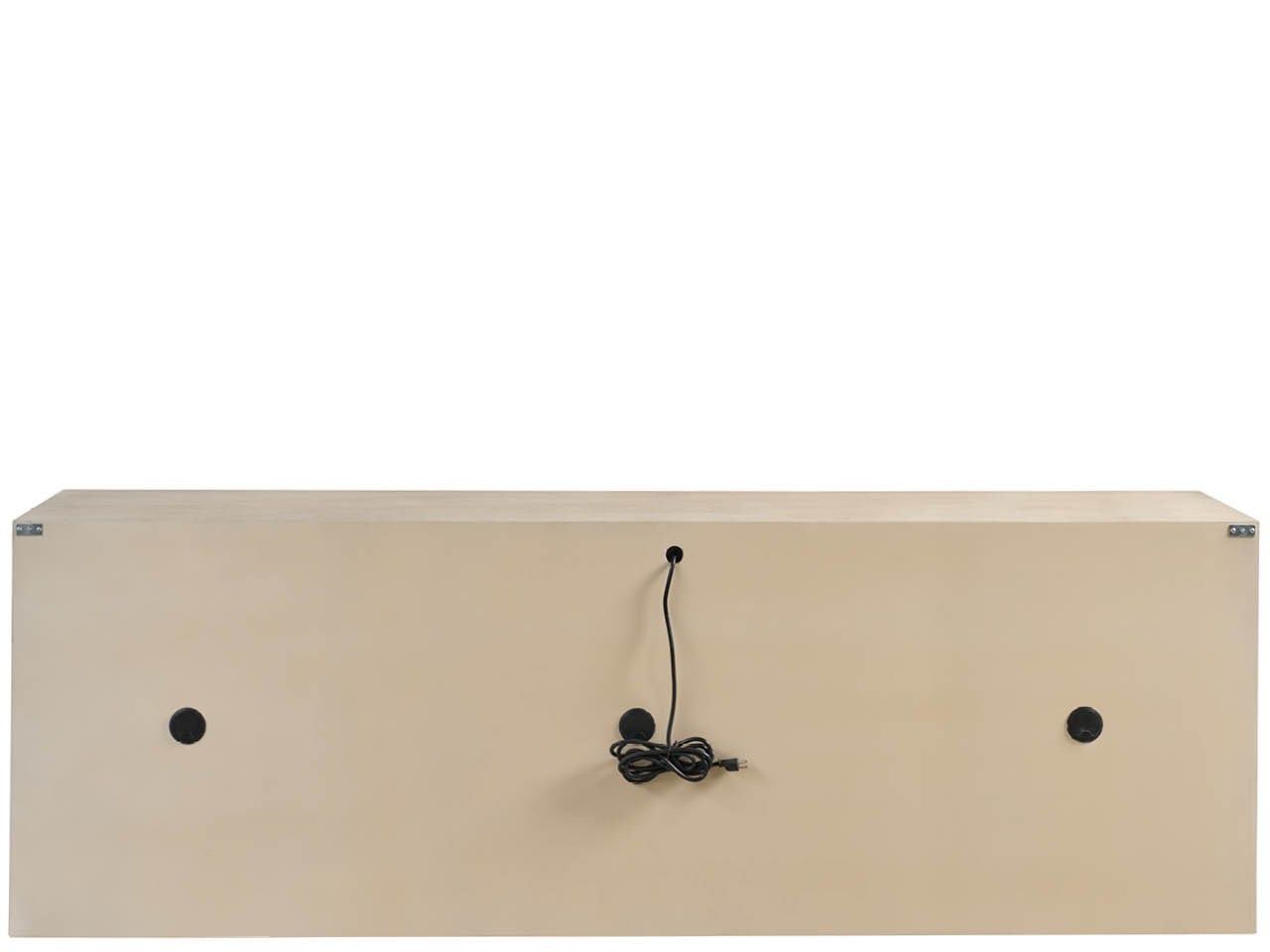 Modern / Mist & Veil - Aurora Credenza - White / Light Brown