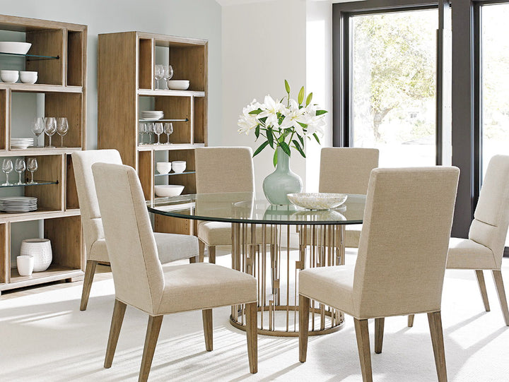 Shadow Play - Windsor Open Bookcase - Light Brown