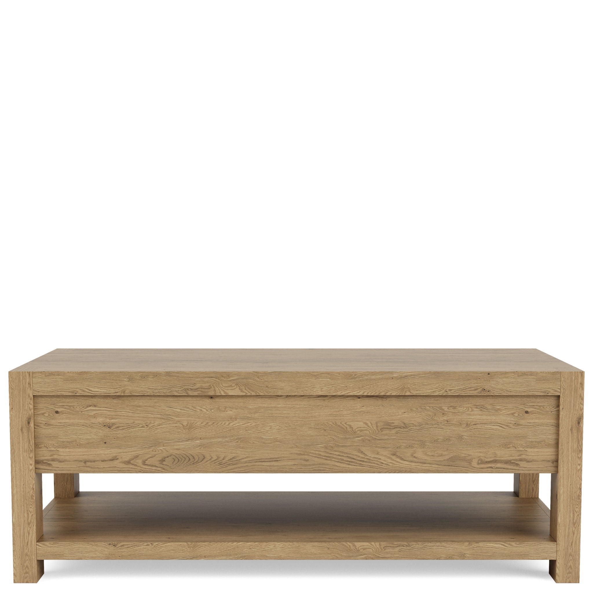 Davie - Rectangular Cocktail Table - Light Brown