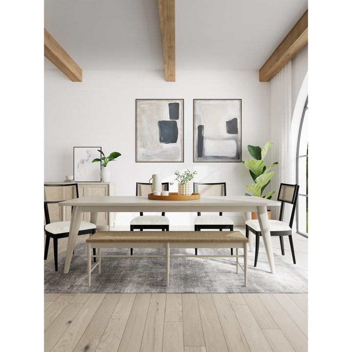 Laguna - Rush Seat Dining Bench - Beige