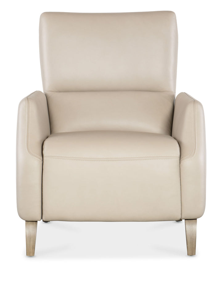 RC - Rumero Press Back Recliner - White