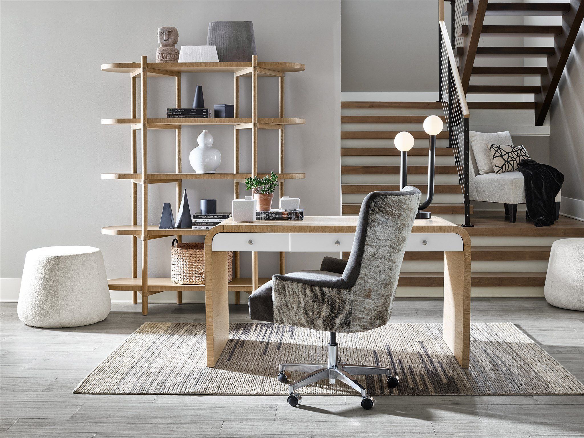 Modern - Etagere - Light Brown