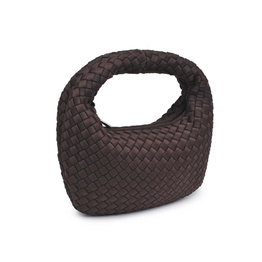 Dare to Dream - Small Woven Neoprene Clutch: Dark Denim
