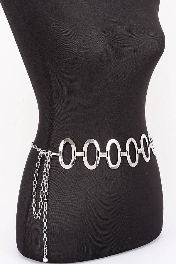 Vintage Metal Chain Belt PBN9119