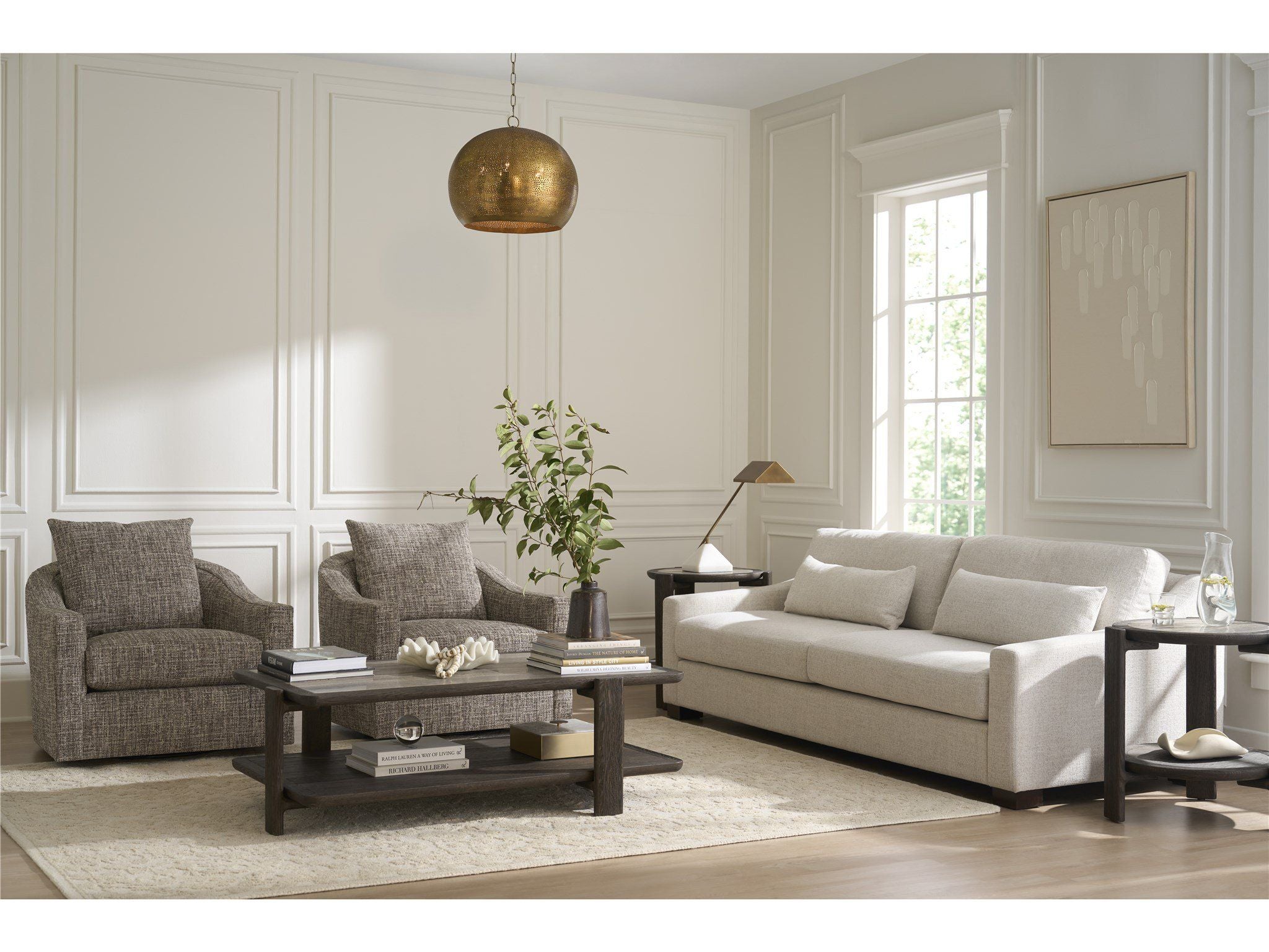 Eli - Swivel Chair, Special Order - White