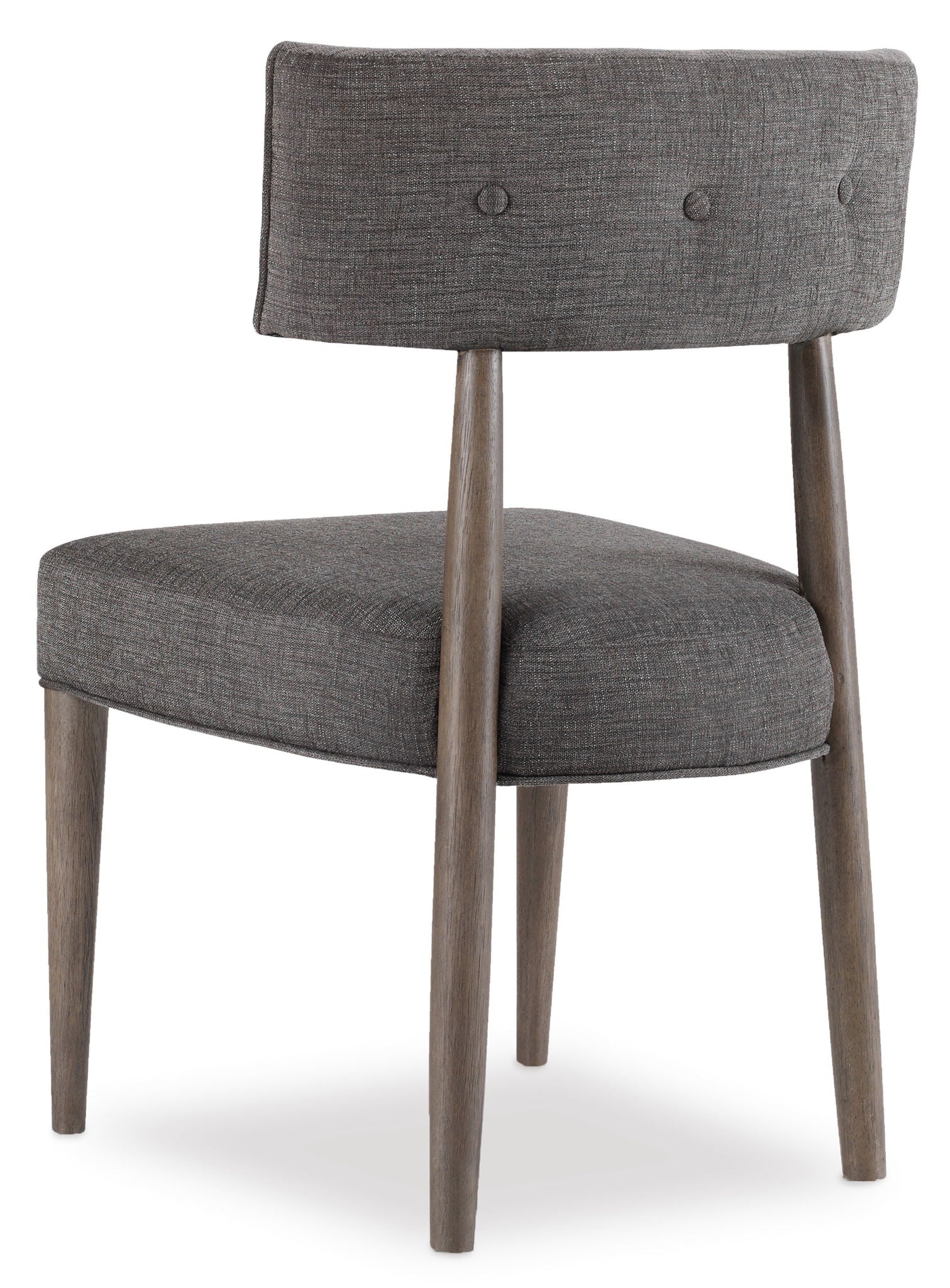 Curata - Upholstered Chair - Dark Gray / Dark Brown