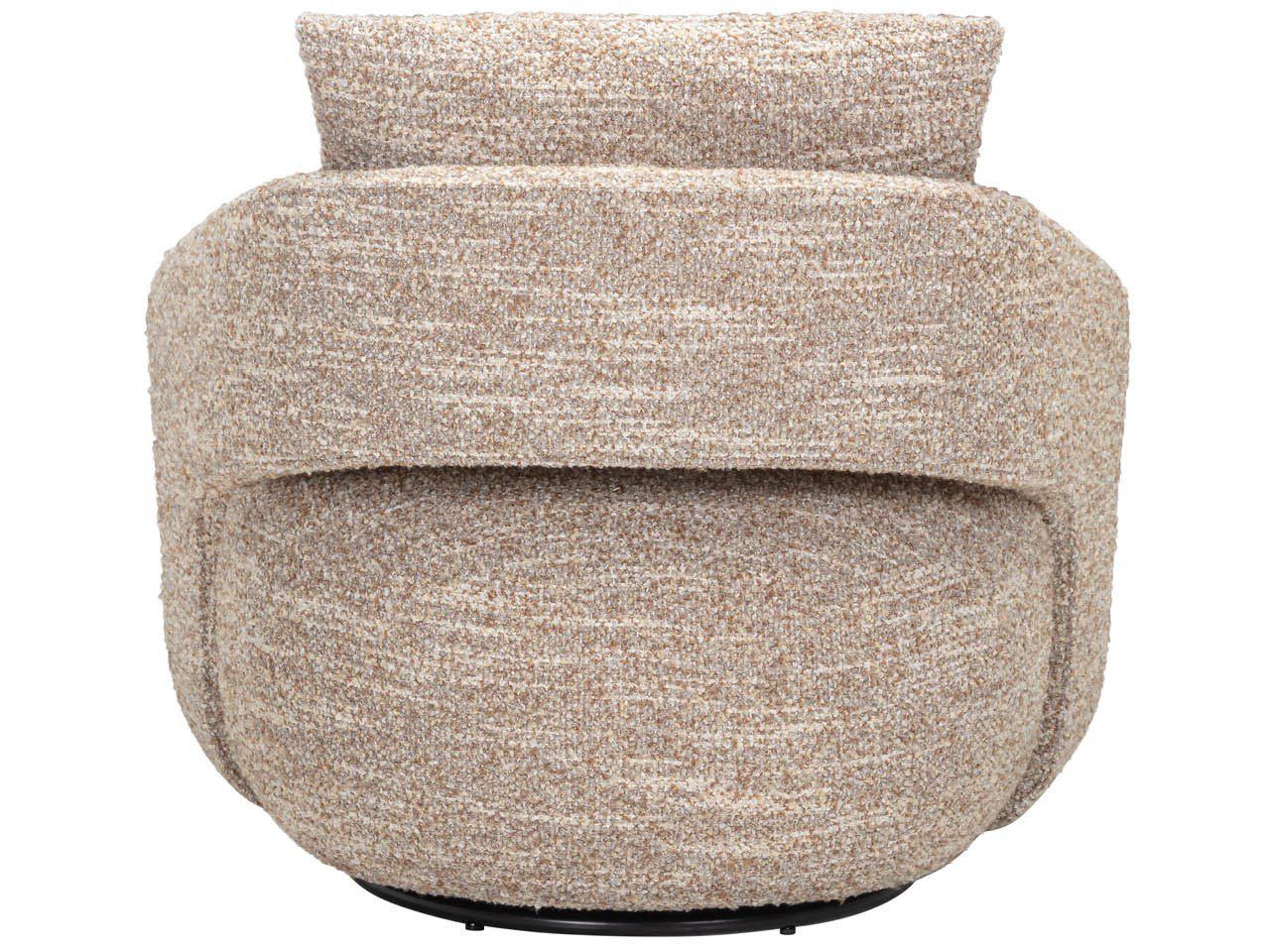 Elio - Lounge Chair - Beige / Gray