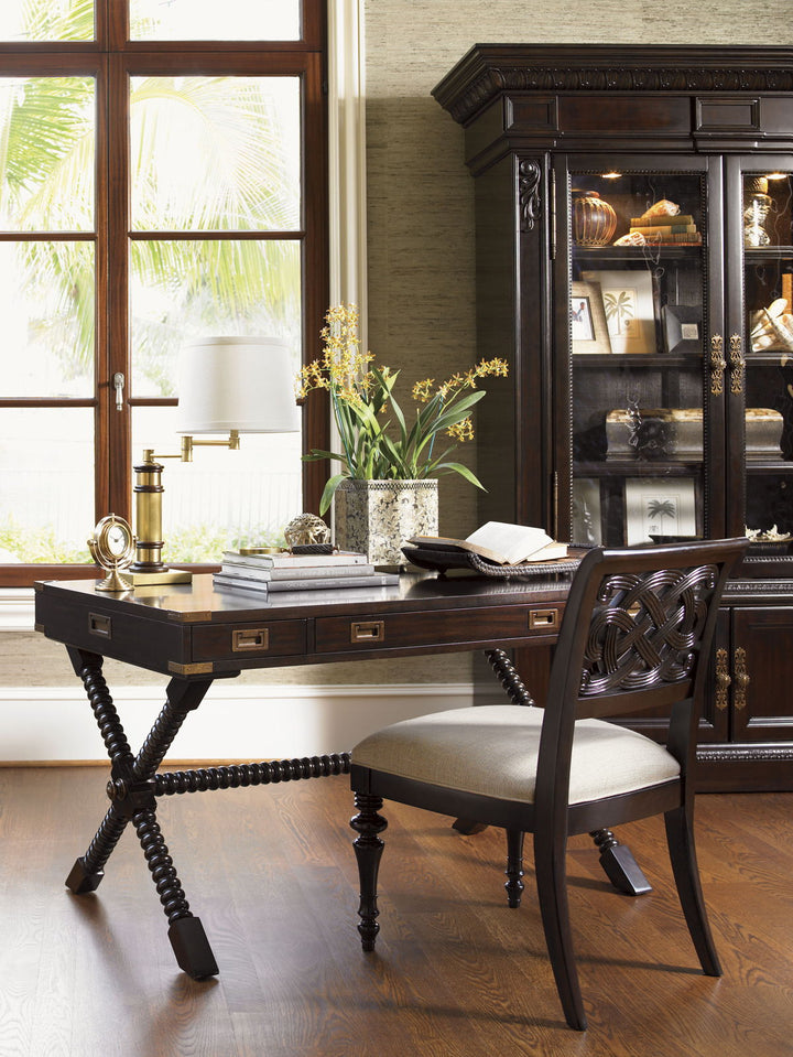 Royal Kahala - Poets Crossing Writing Desk - Dark Brown