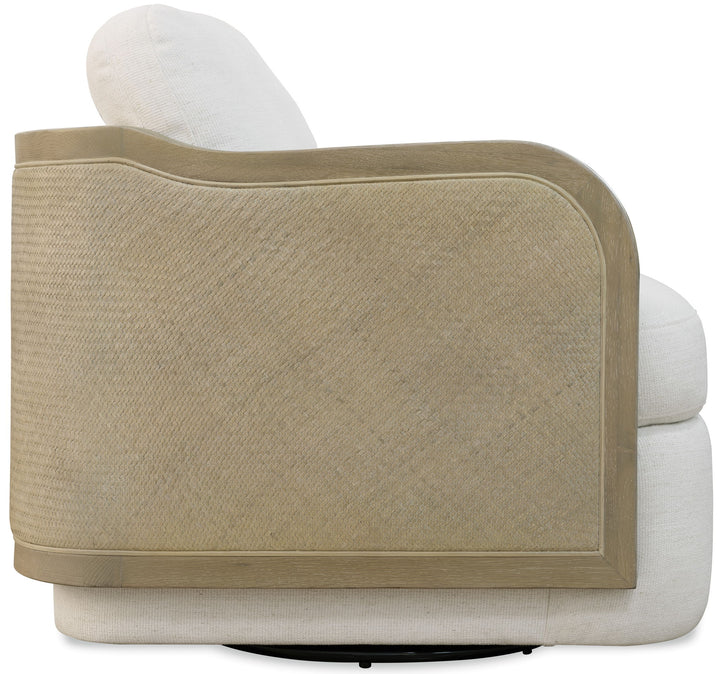 CC - Wilma Swivel Chair - White