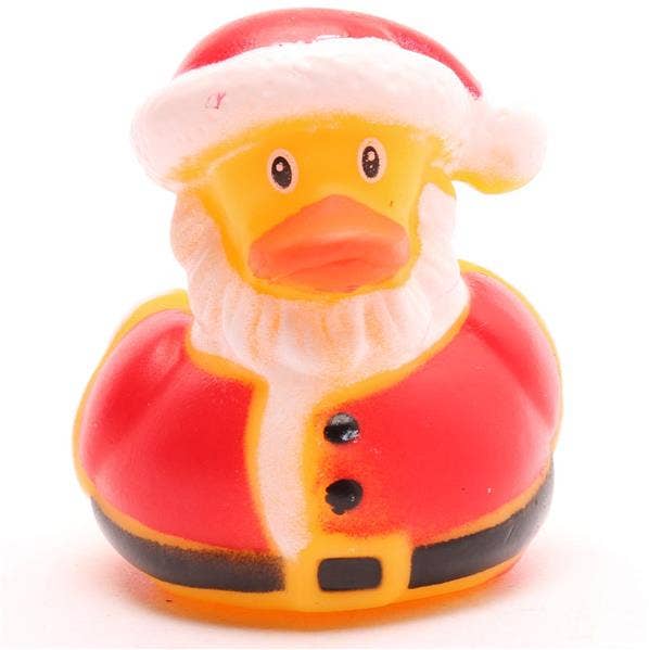 Santa Claus bath duck
