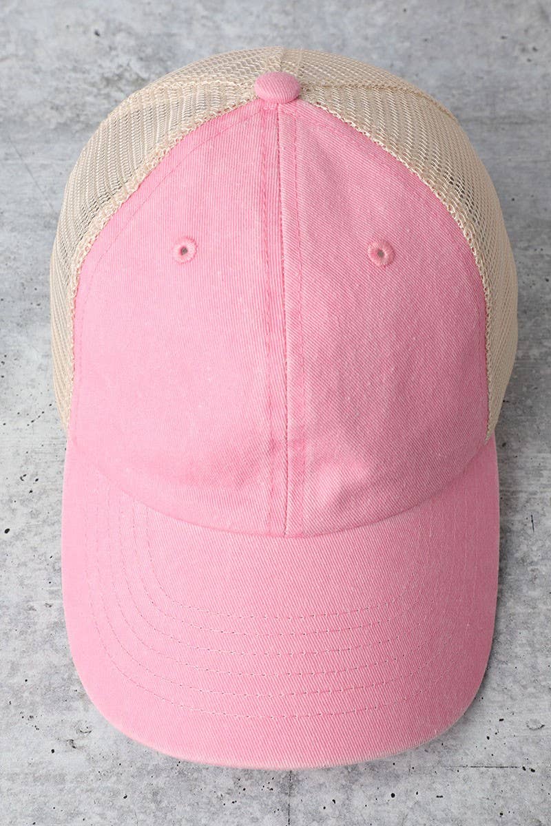 Trucker Mesh Back Baseball Cap