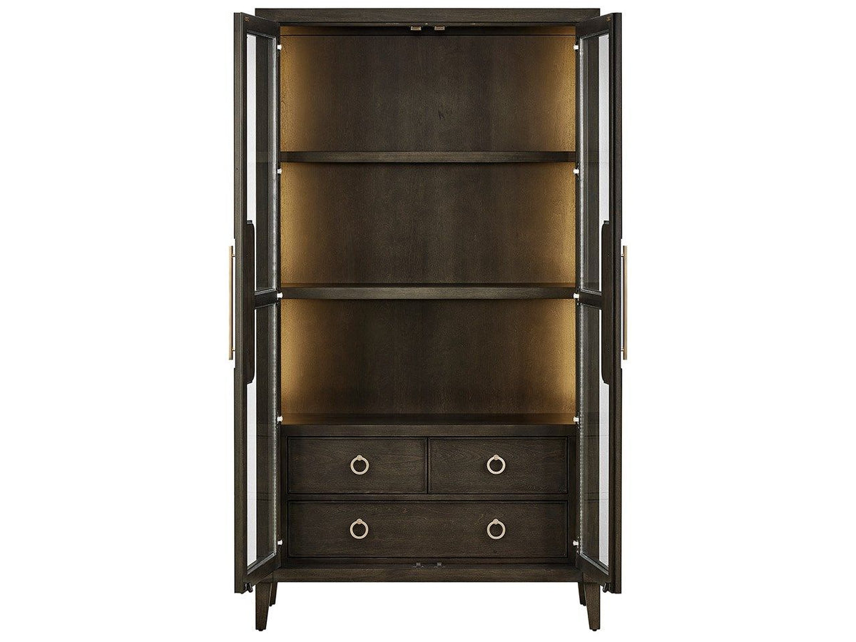 Fenwick - Display Cabinet - Dark Brown