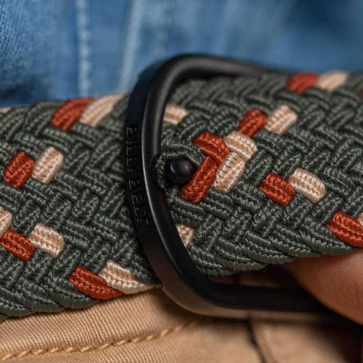 The Orinoco elastic woven belt: Size 2