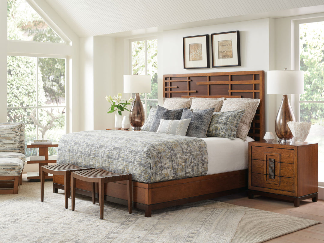 Island Fusion - Isabela Nightstand - Dark Brown